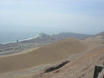 Iquique (northern Chile) and its enormous sand dune